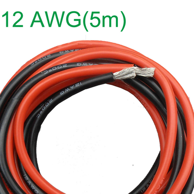 Super Soft Flexible 12AWG Silicone Wire Rubber Insulation Tinned Copper Wire