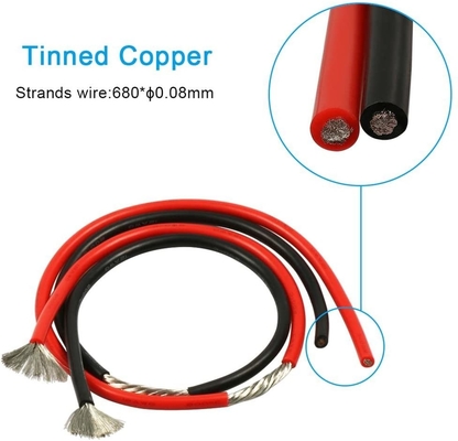 Super Soft Flexible 12AWG Silicone Wire Rubber Insulation Tinned Copper Wire