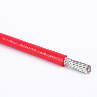 Залуживанный медный гибкий кабель 1AWG 2AWG 4AWG 6AWG 8AWG 10AWG силикона